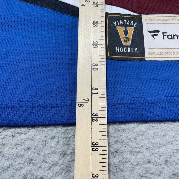 Colorado Avalanche Jersey Mens Large Red NHL Hockey Fanatics Forsberg 21 - Picture 13 of 14